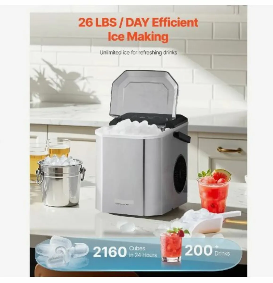 Portable Countertop Ice Maker - Image 2