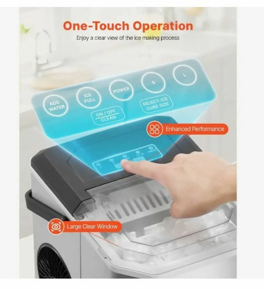 Portable Countertop Ice Maker - Image 3
