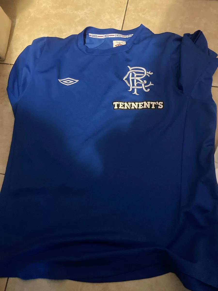 2011 vintage Glasgow rangers jersey