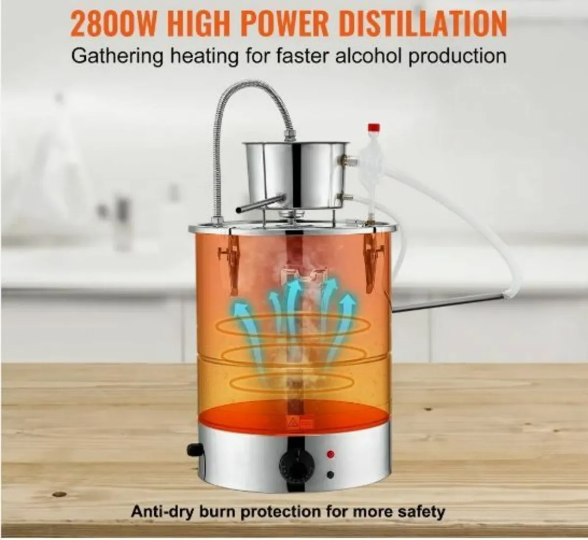 Essential Oil Still Water Distiller 49.2L - Image 2