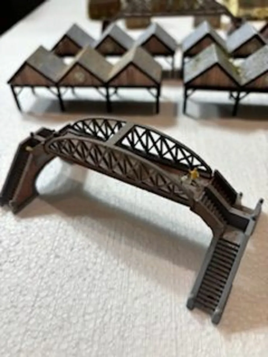 Station accessories for N Guage Model Train - Image 4