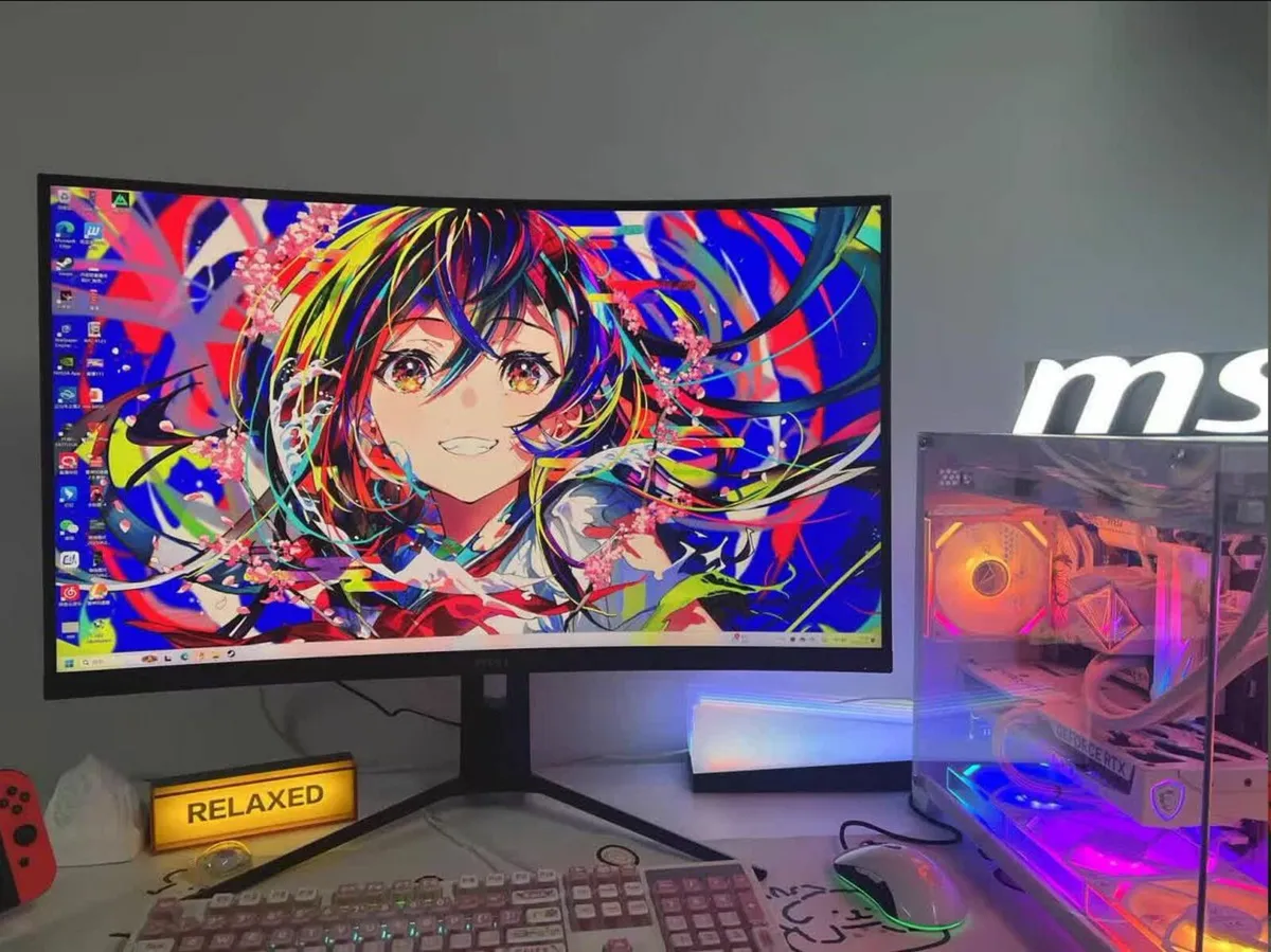 MSI 32" Curved Monitor 4K HD 160Hz - Image 3