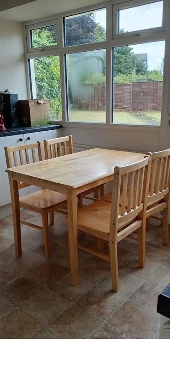 Kitchen Table and  4 chairs - Image 1
