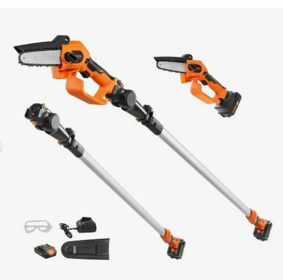 2-in-1 Cordless Pole Saw & Mini Chainsaw - Image 1