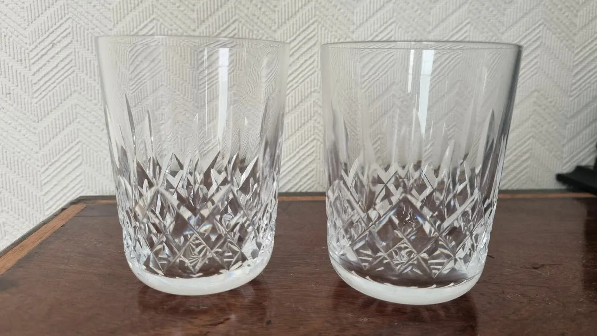 Waterford Crystal Whiskey Glasses 2 - Image 1