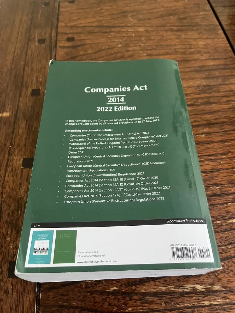 Companies Act 2022 - Bloomsbury Professional - Image 2