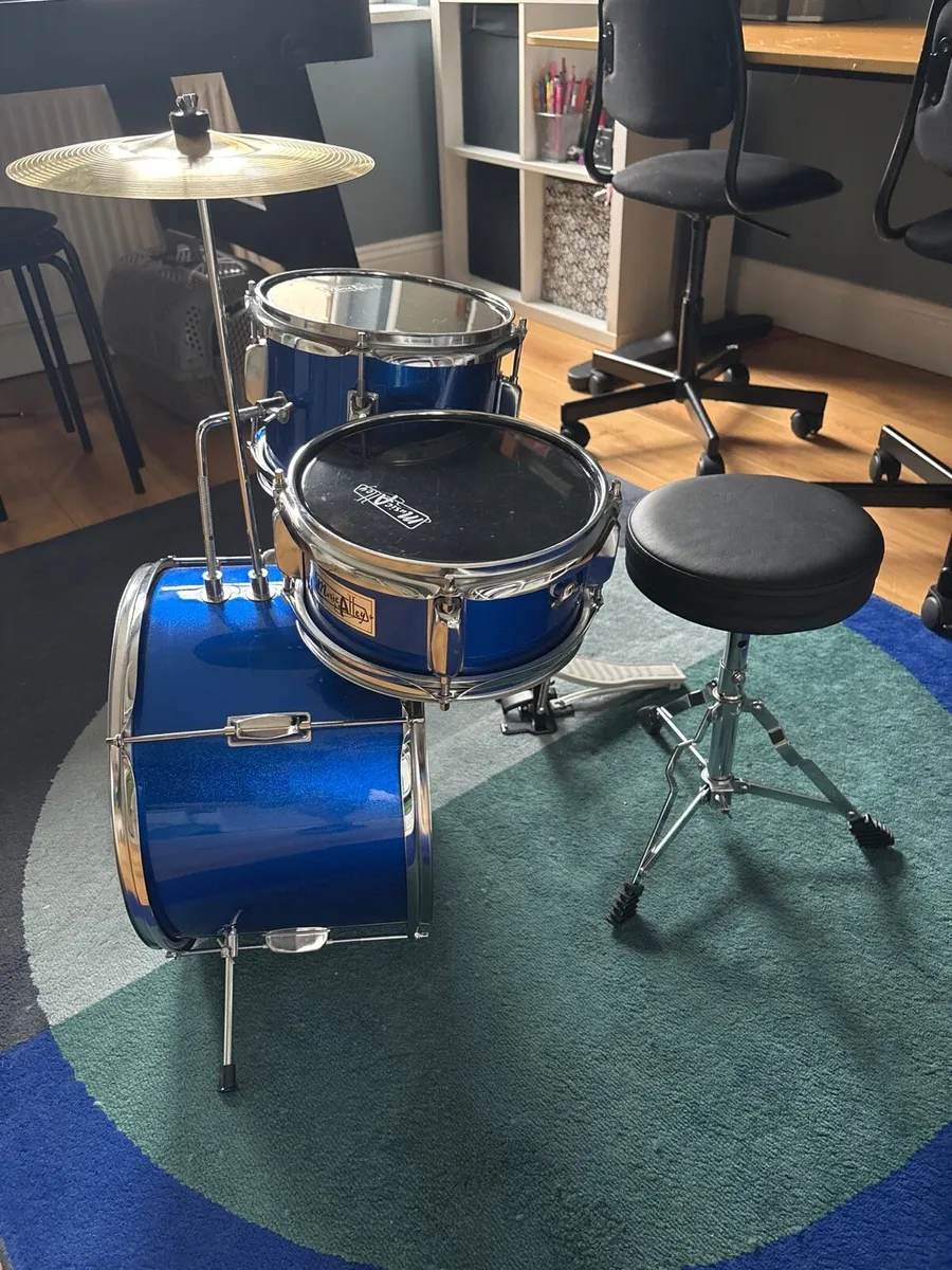 Music Alley 3 piece kids drum set - Image 2