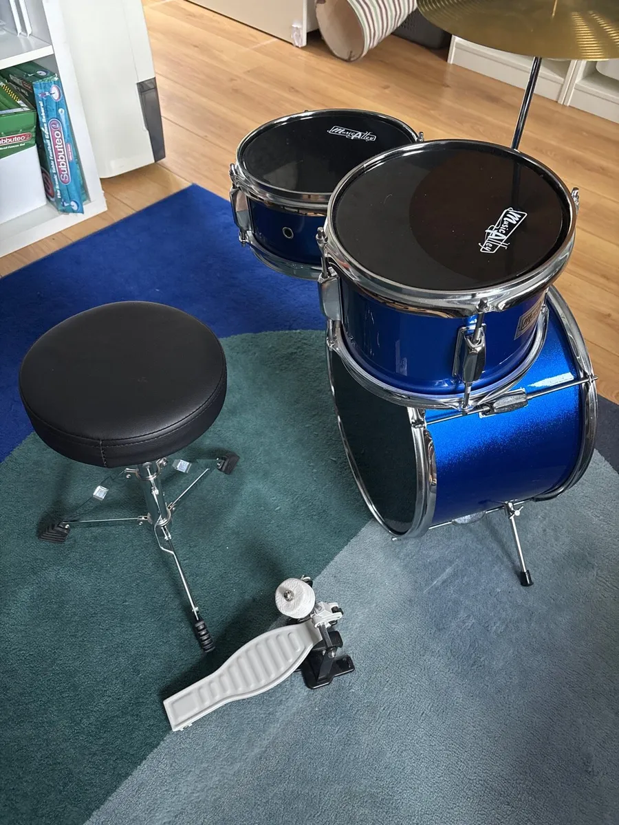 Music Alley 3 piece kids drum set - Image 3