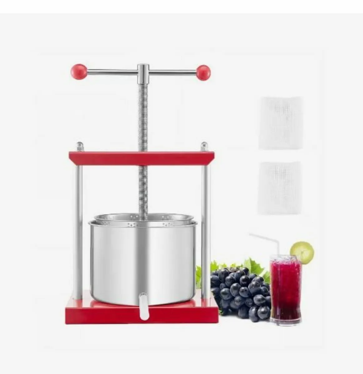 Fruit Wine Press Manual Press for Wine Making - Image 1