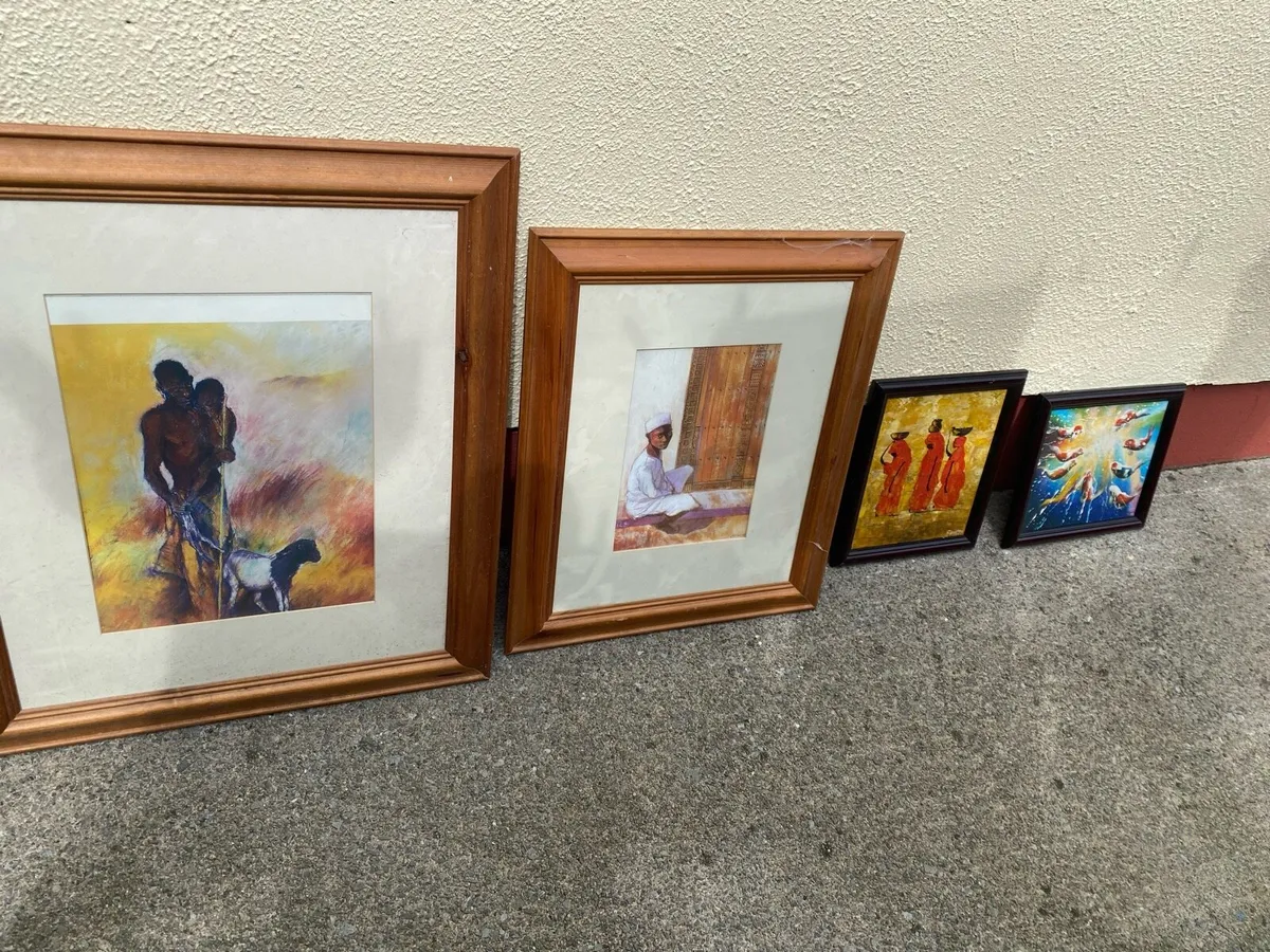 Selection of fine art paintings - Image 1