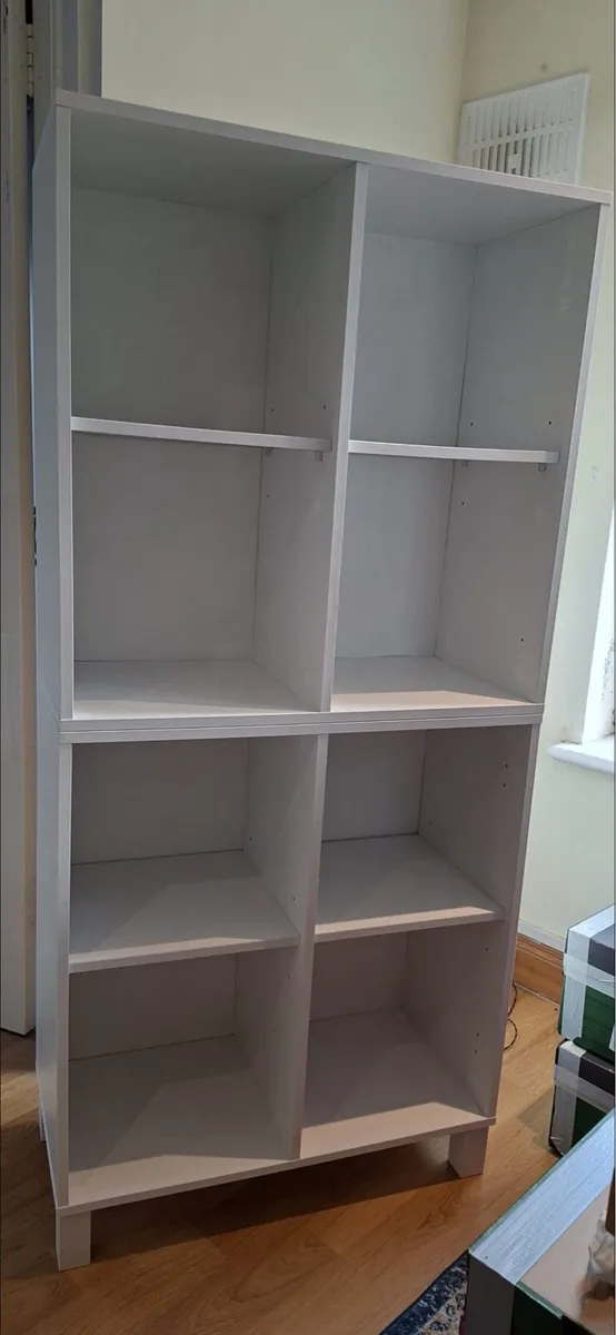 White Storage Cabinet - Image 1