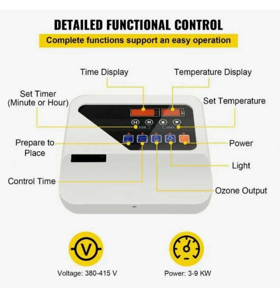 External Sauna Heater Controller for 3KW-9KW - Image 3