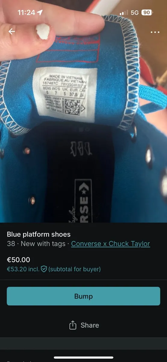 Chuck Taylor X Converse shoes - Image 4
