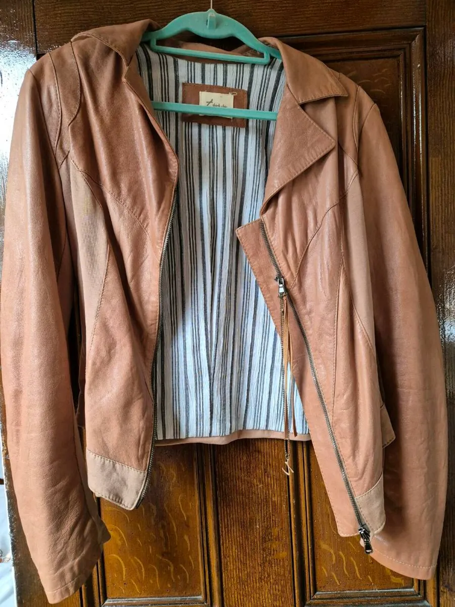 Ladies leather jacket - Image 3