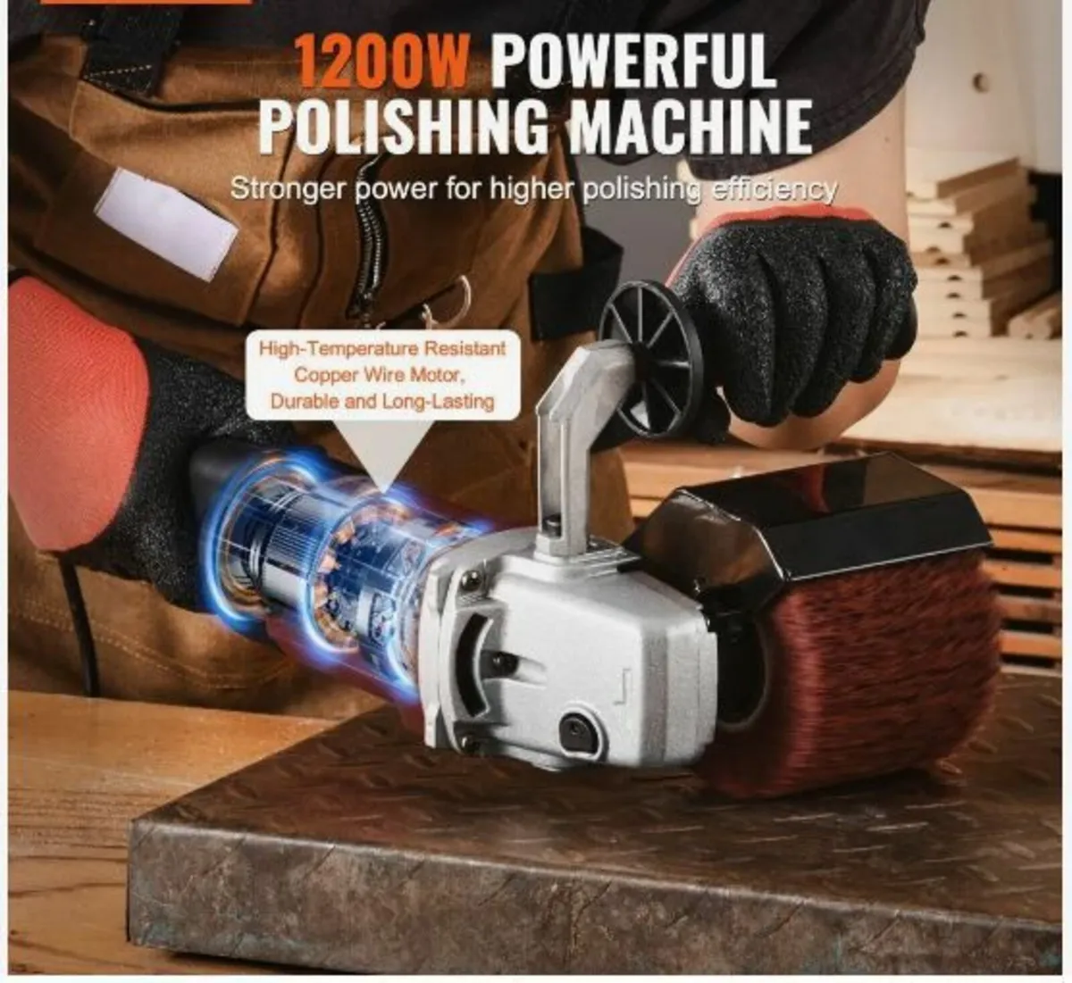 Burnishing Polishing Machine 1200W - Image 3