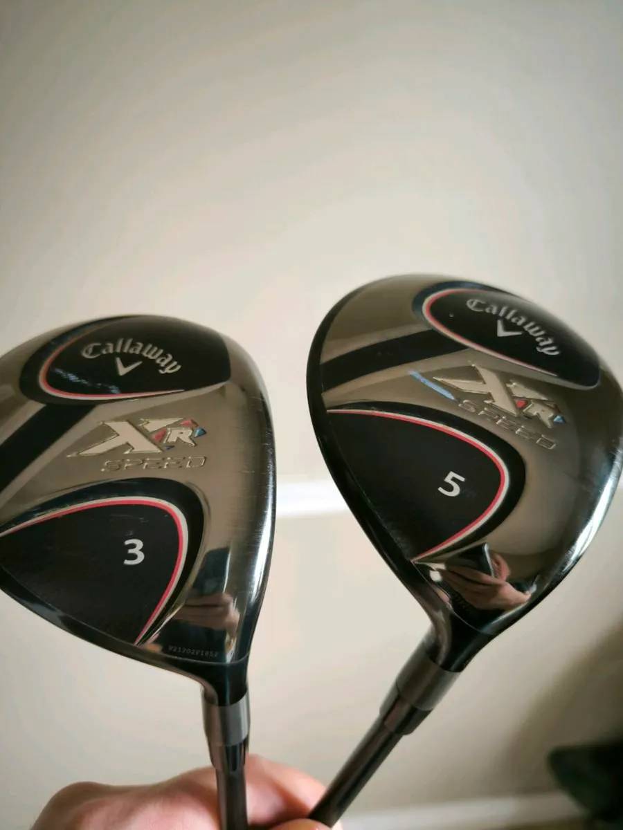 Callaway XR 3&5 woods - Image 1