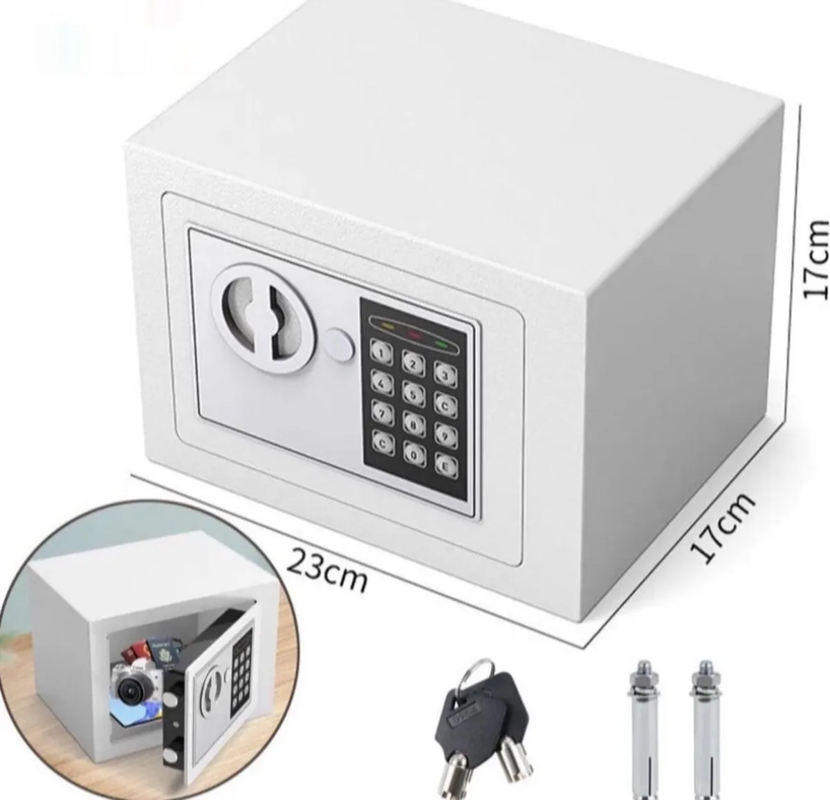 NEW Compact Digital Safe Steel 4.6l - Image 1