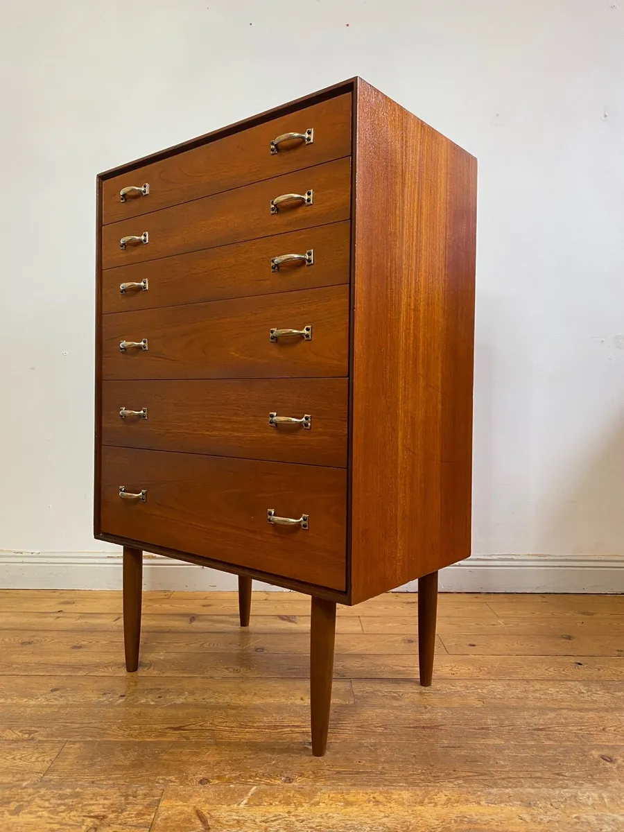 G Plan Mid Mid Century Teak Tallboy - Image 1