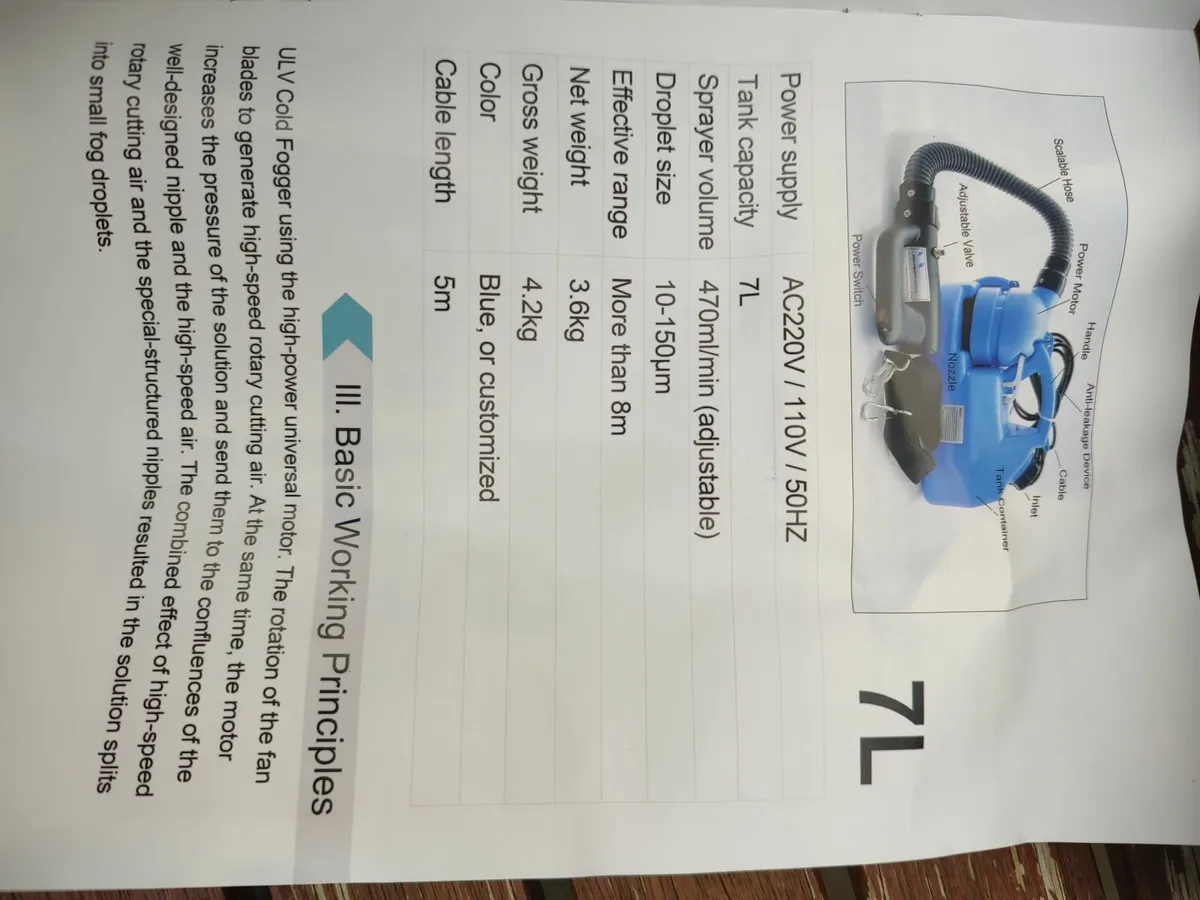 Fogging Machine - Image 1
