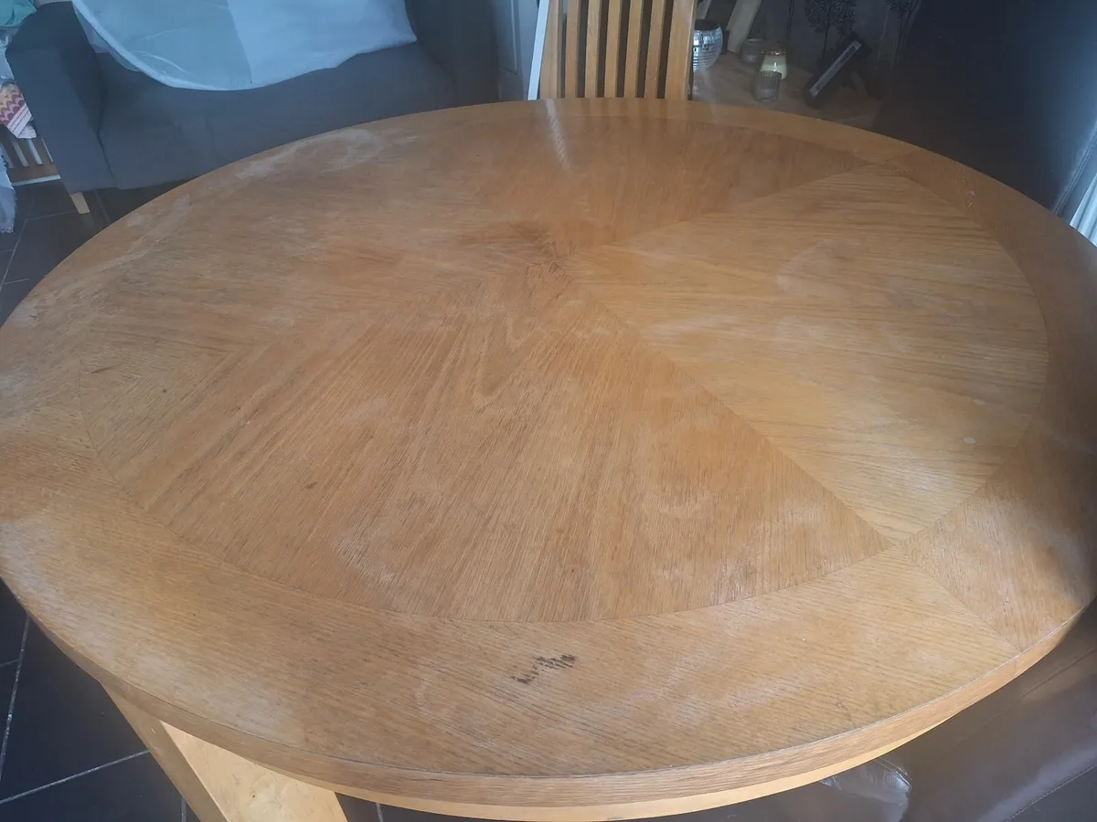 Oak Kitchen Table - Image 1