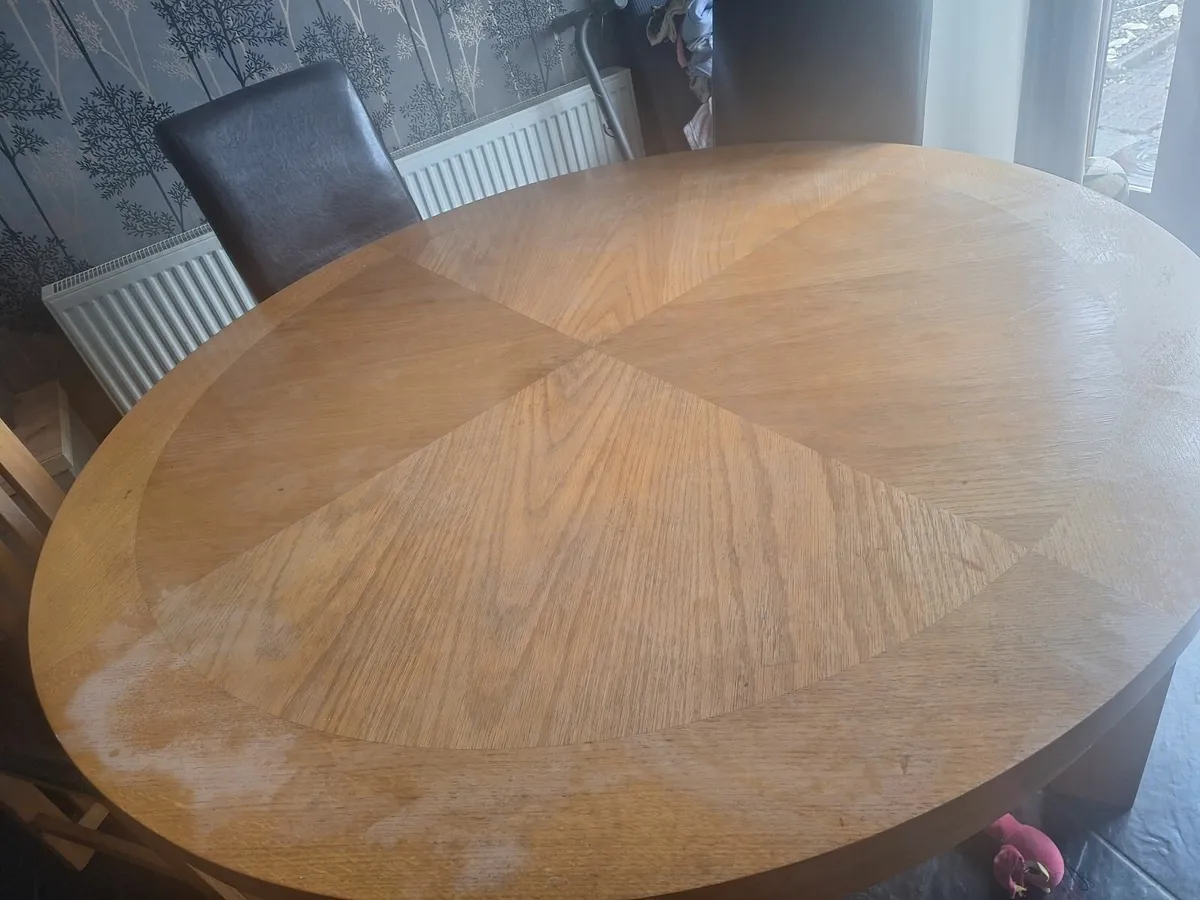 Oak Kitchen Table - Image 2
