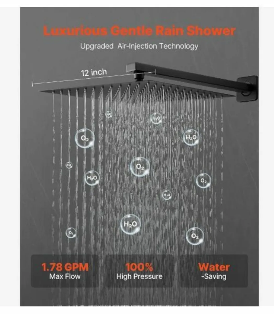 Shower Faucet Set 12" - Image 2