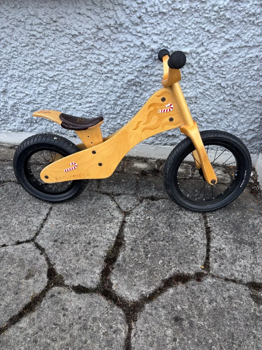 Early Rider Wooden Balance Bike - Image 2