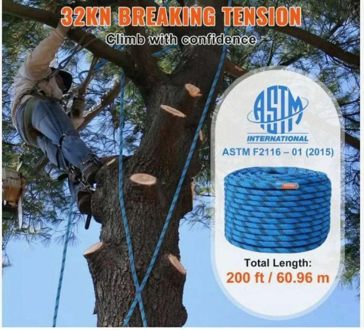 12.7mm Static Climbing Rope - Image 3