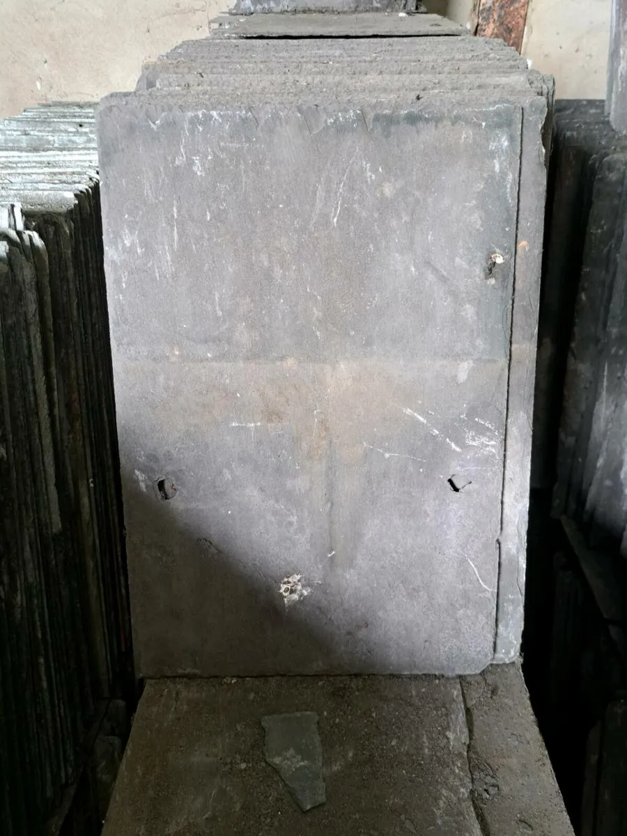 600 qty 18x12 Reclaimed Bangor Blue Slates
