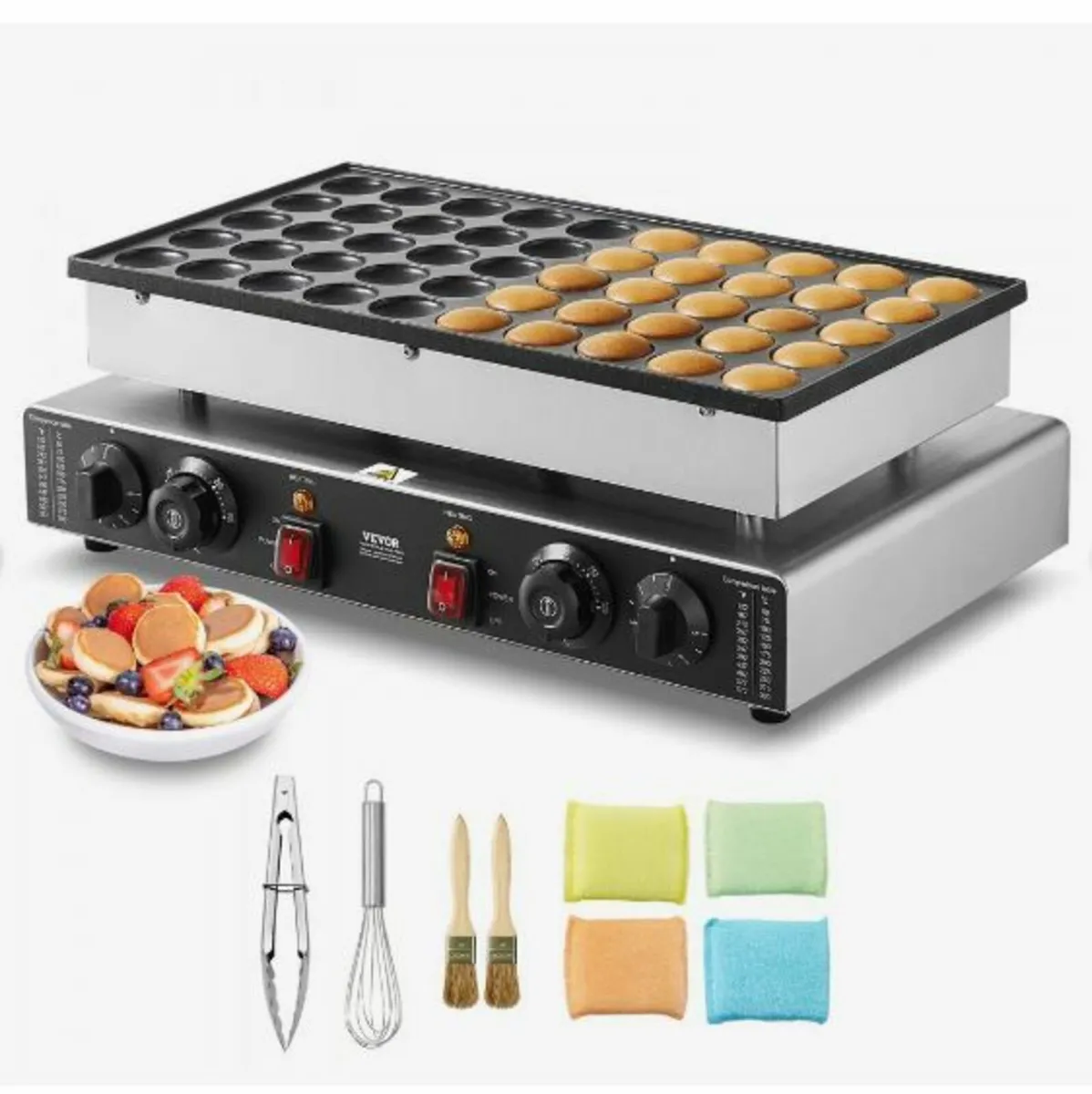 50PCS 43mm Mini Dutch Pancake Maker - Image 1