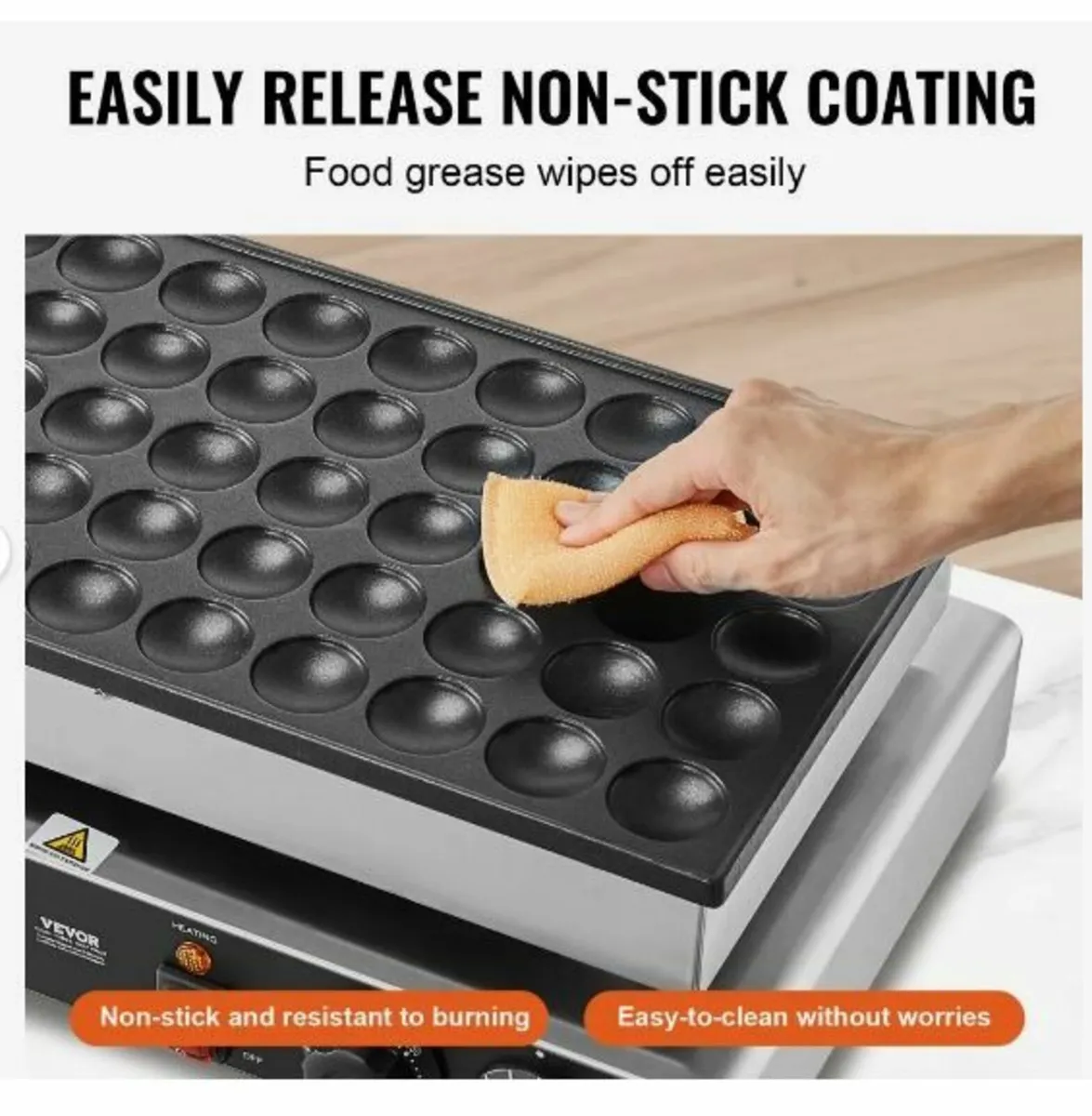 50PCS 43mm Mini Dutch Pancake Maker - Image 4