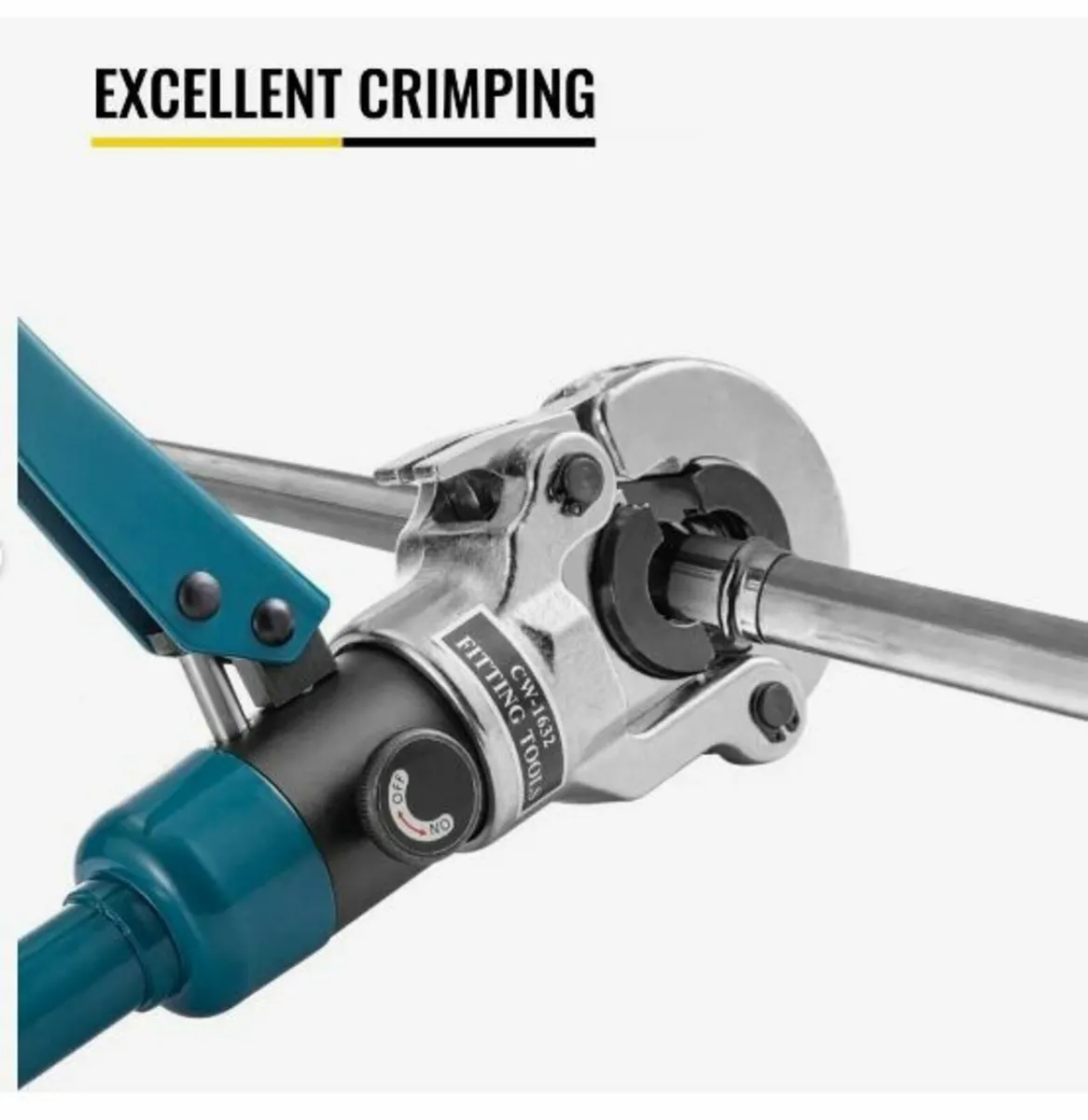 Hydraulic Pipe Crimper TH ?16-32mm Pipe Tube - Image 4