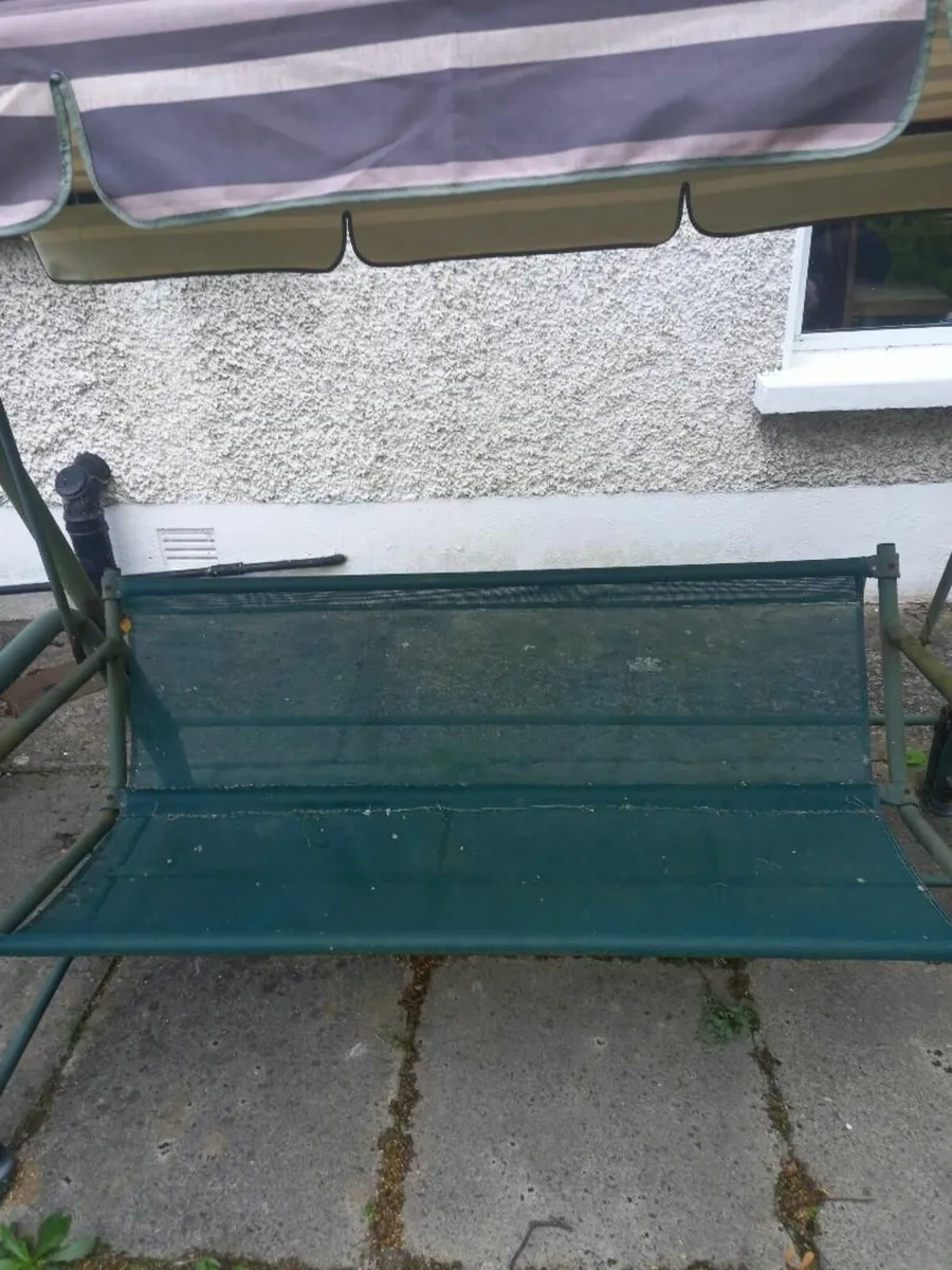 3 Seater Garden Swing Seat - Free to Take - Image 2