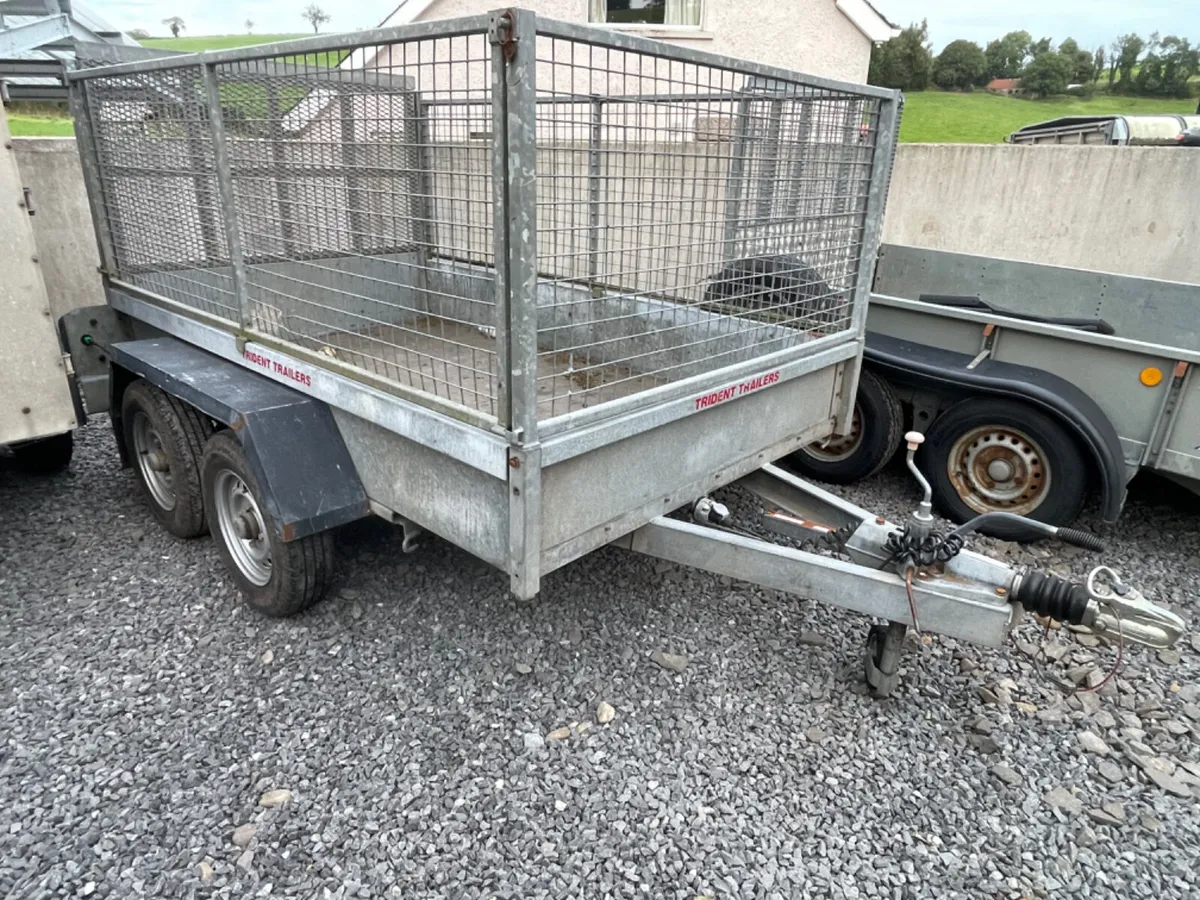 Trident 8ft 2” x 5ft builders trailer - Image 1