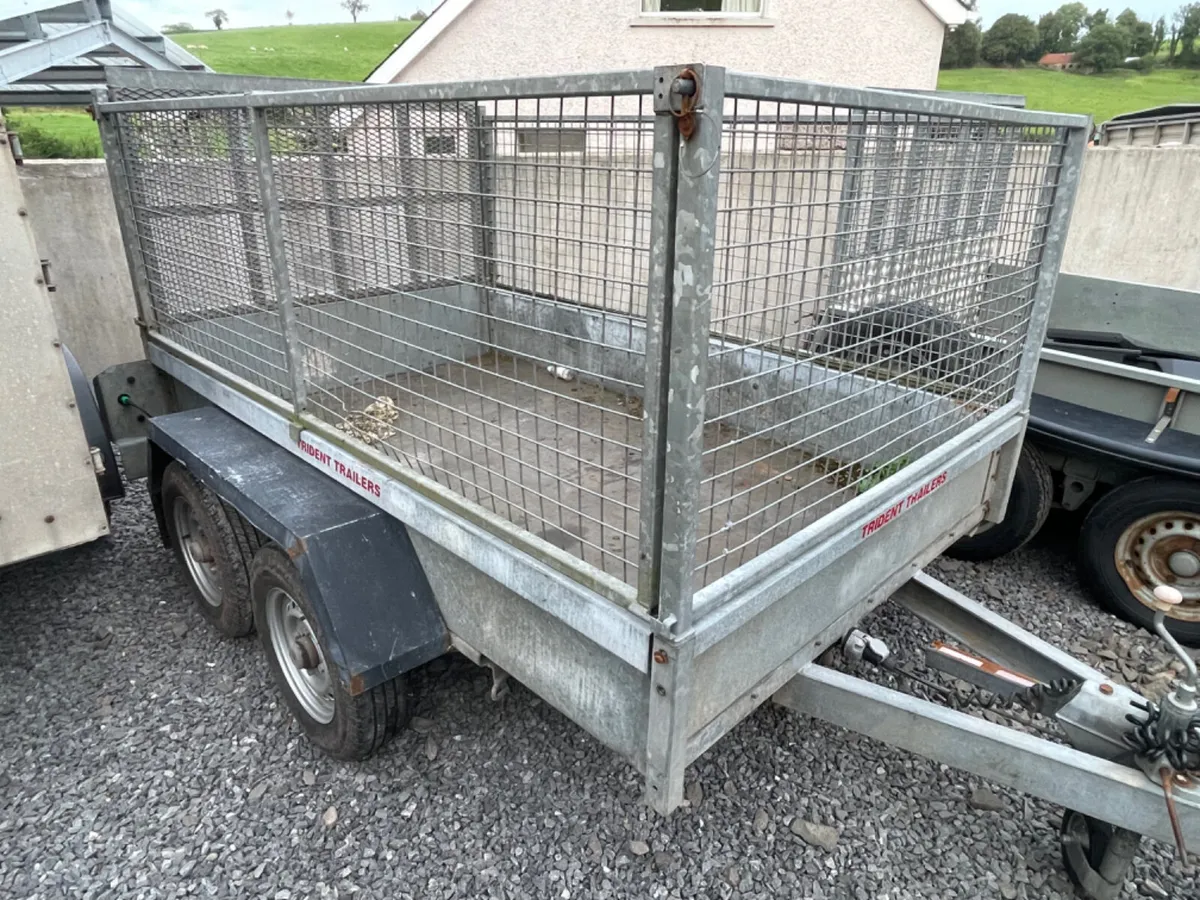 Trident 8ft 2” x 5ft builders trailer - Image 3