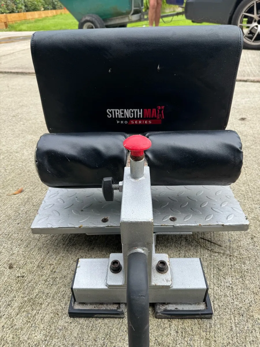 Sissy squat  and fitness sled. - Image 1