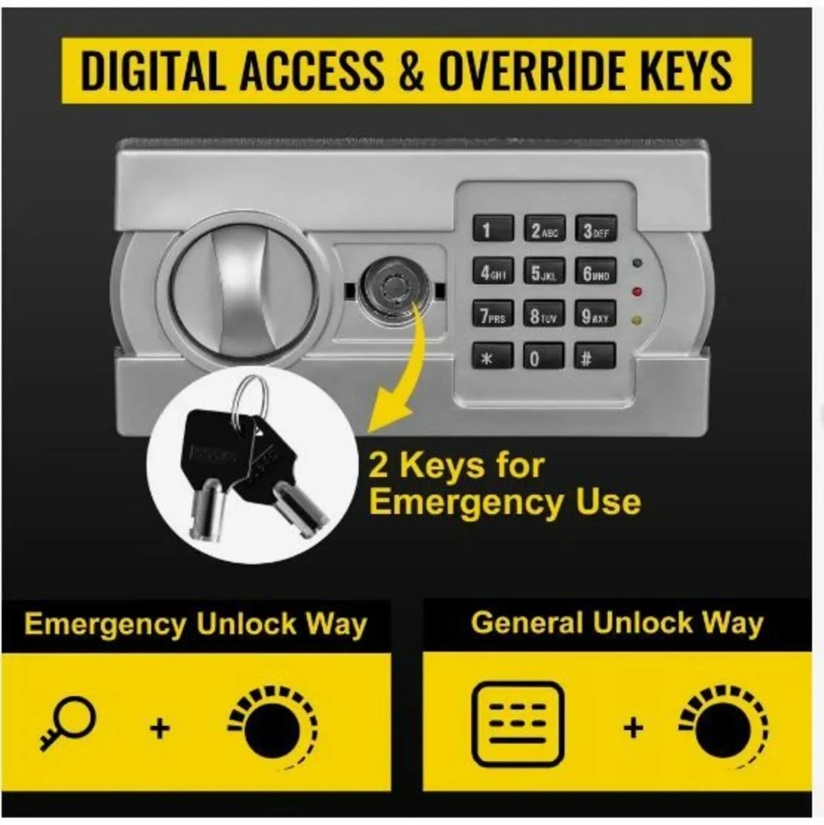 Digital Depository Safe Electronic Code Lock - Image 4