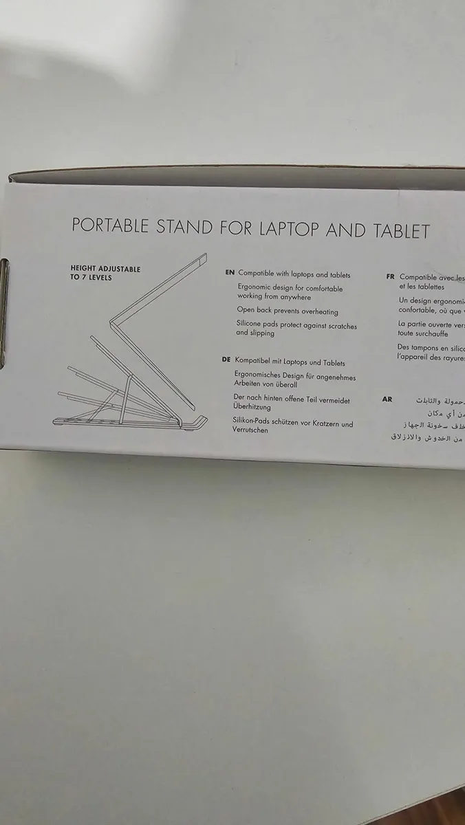 Portable Stand for Laptop and Tablet - Image 2