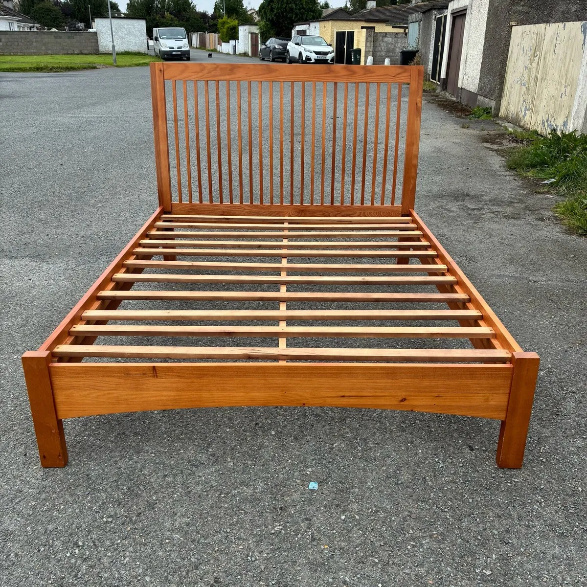 5ft King Bed Frame & Mattress - Image 2