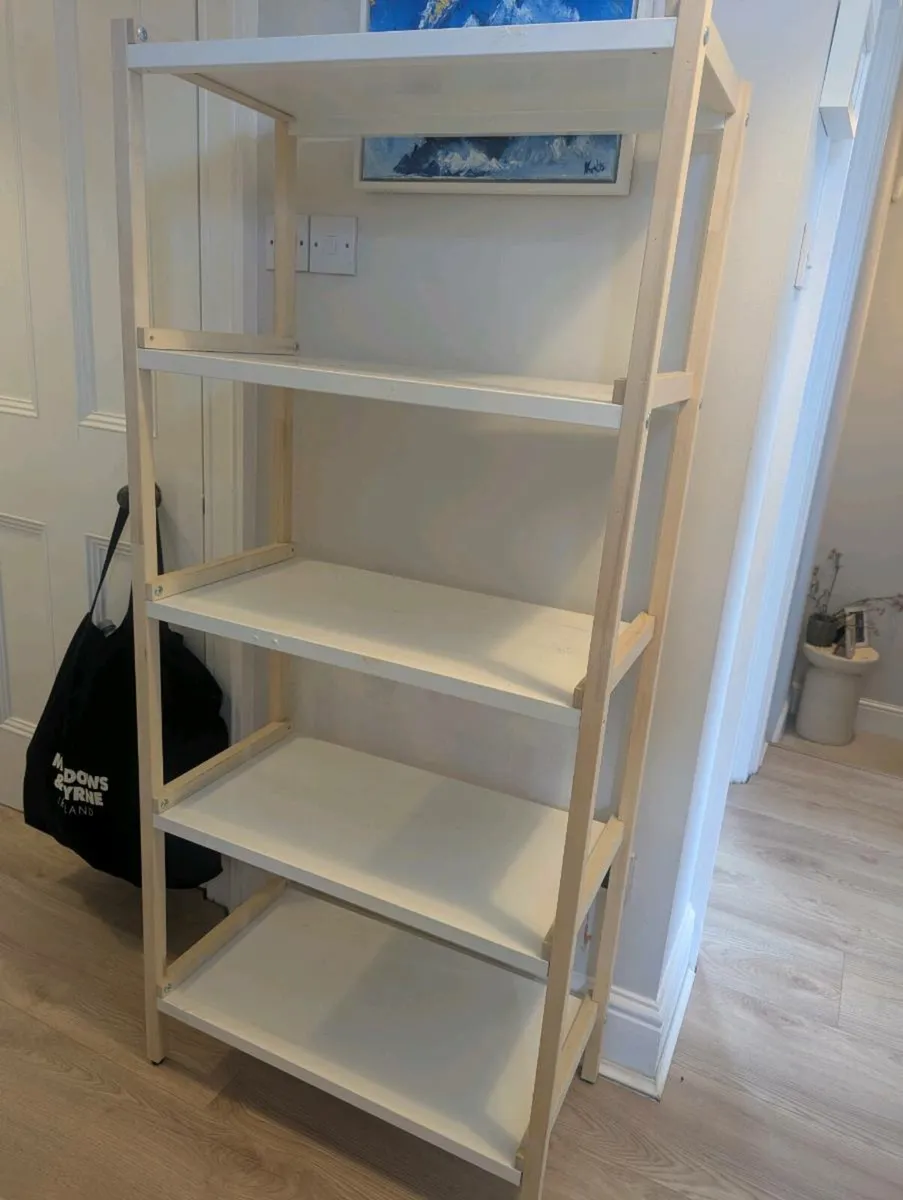 White shelves - Image 1