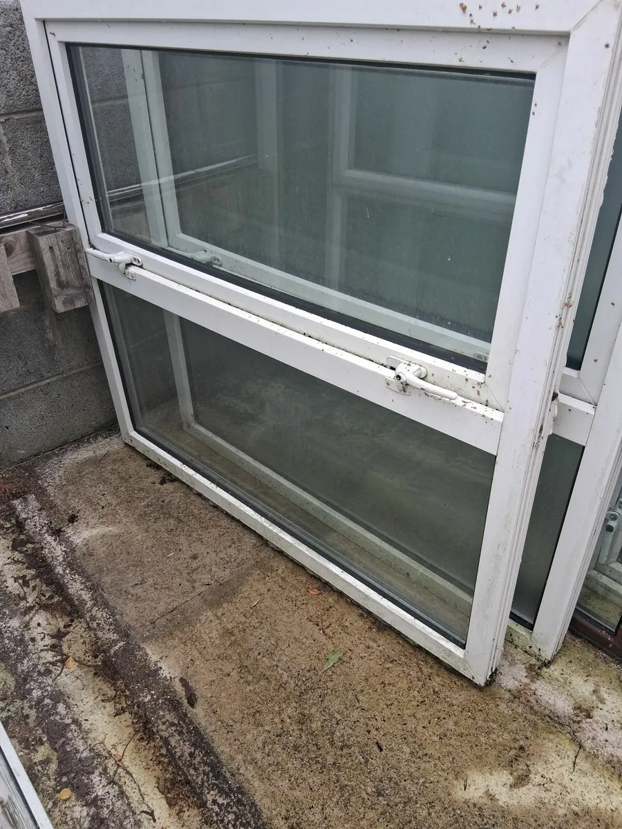 Pvc window  47 1/2 x44 inches