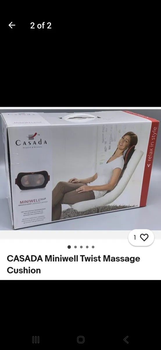 Massager with heat - Image 1