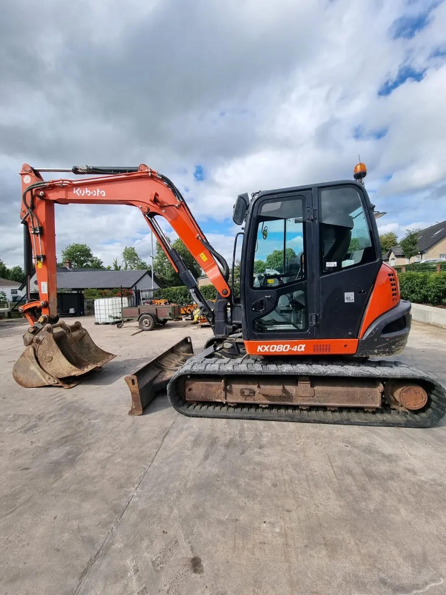 2019 KUBOTA KX080-4 - Image 1