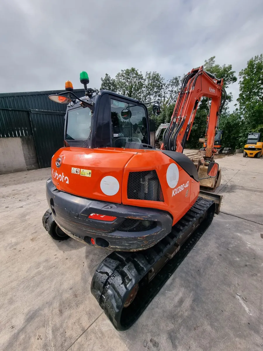 2019 KUBOTA KX080-4 - Image 3