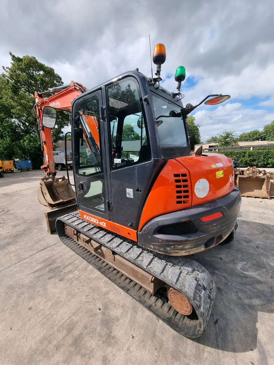 2019 KUBOTA KX080-4 - Image 2