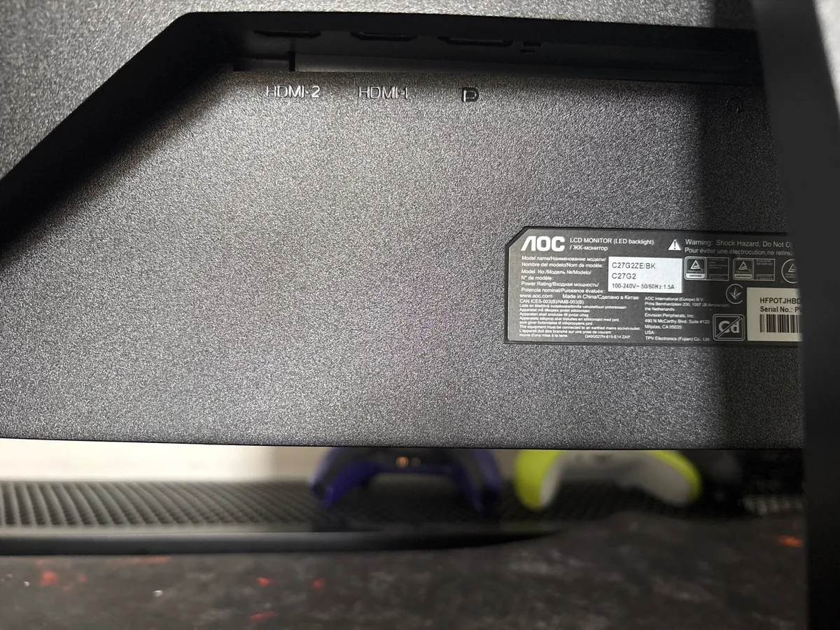 27 Inch FHD Curved Gaming Monitor (240hz) - Image 3