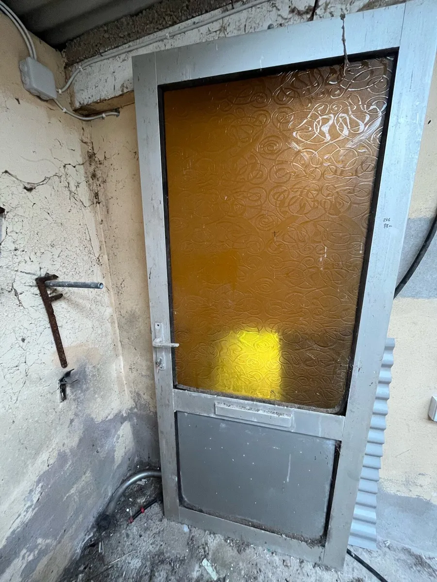 Aluminium door and frame - Image 1