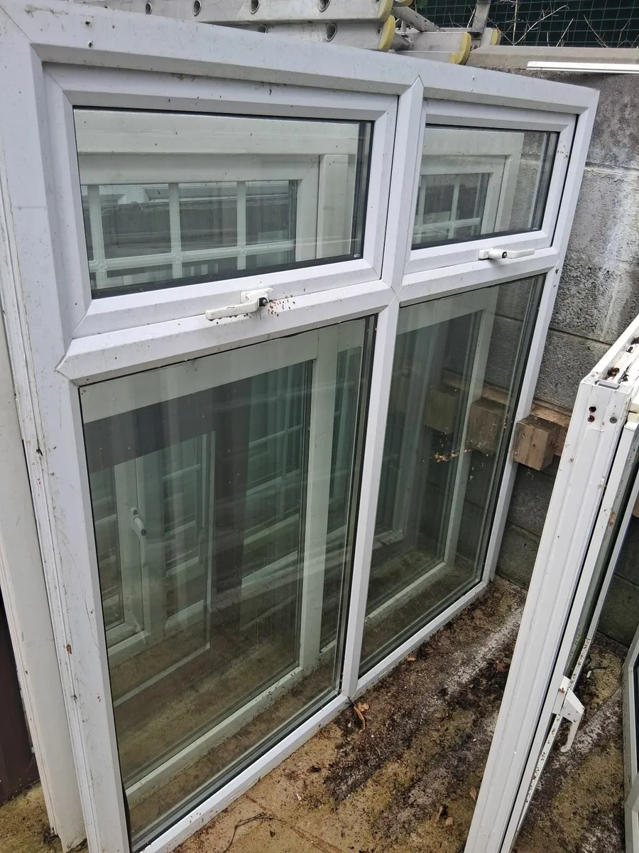 Pvc window  56 x 60 inches