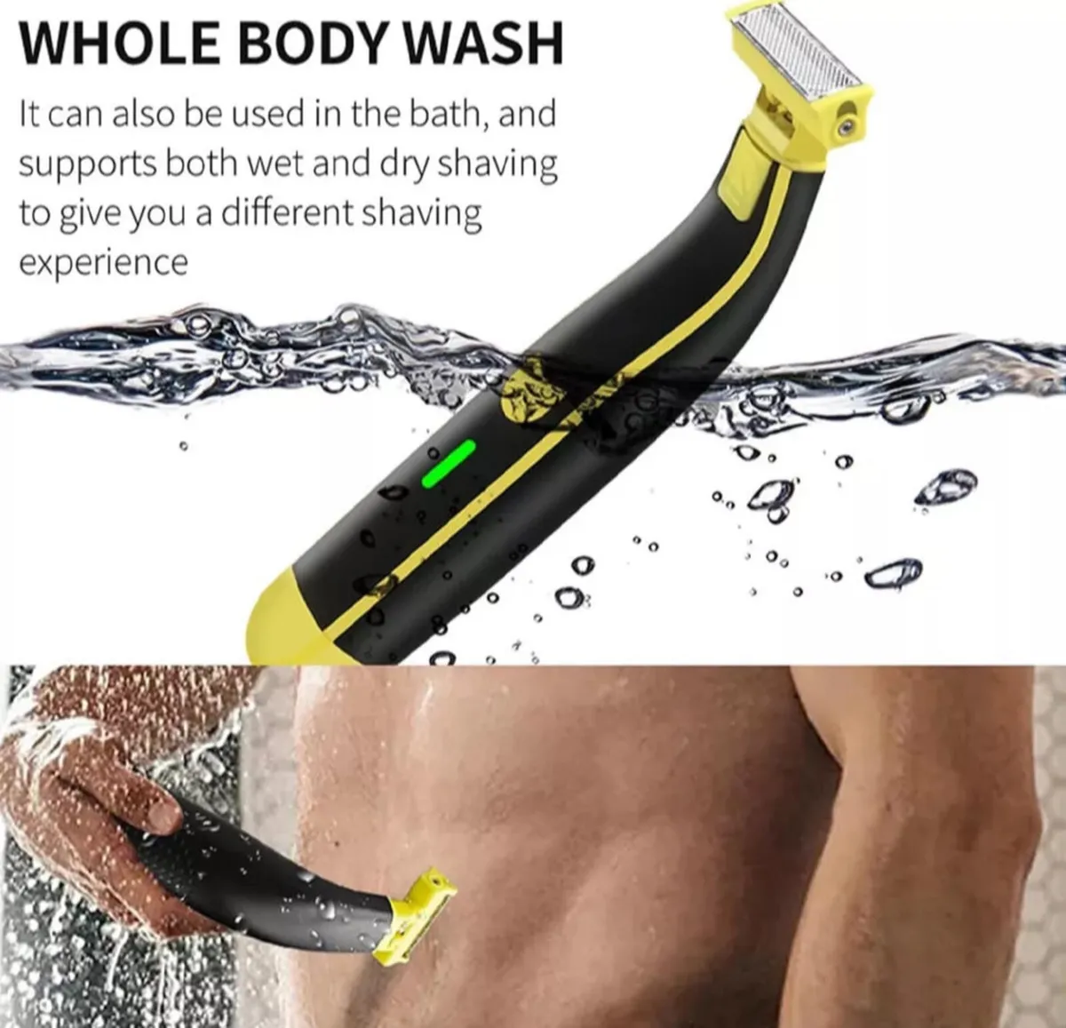 Full Body Wet and Dry Shaver NEW - Image 2