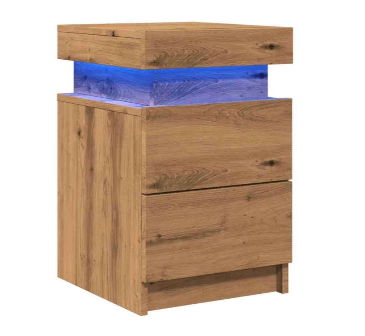 Two bedside cabinets / bedside lockers - Image 1